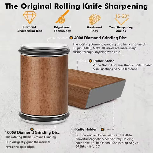 Kufber™ Pro Rolling Knife Sharpener